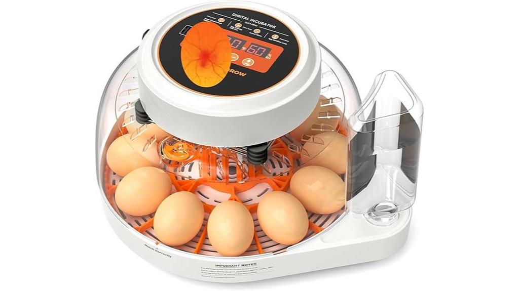 12 egg automatic incubator