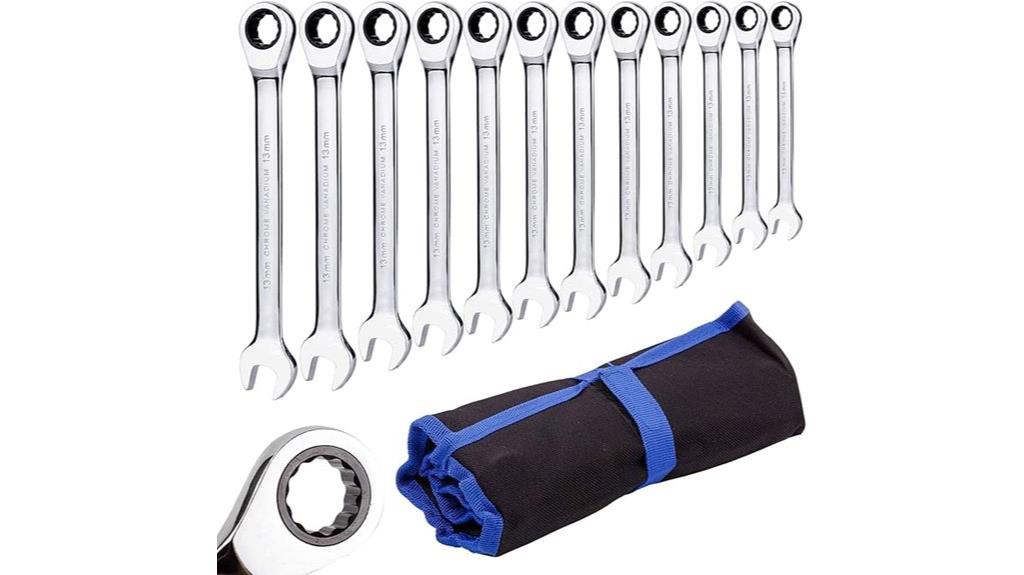 12 piece metric wrench set