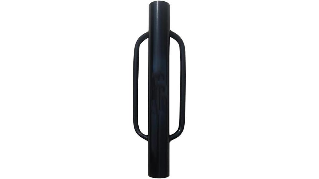 12lb black iron t post driver