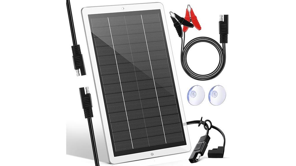 12v solar car charger