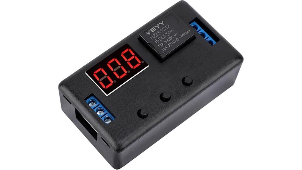 12v timer relay with led