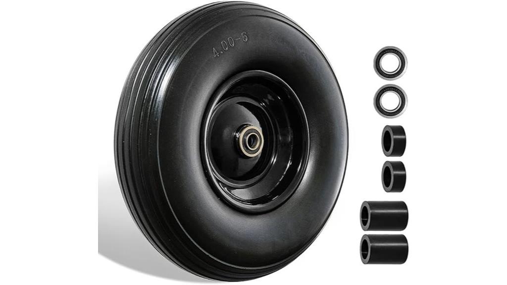 13 inch solid wheel
