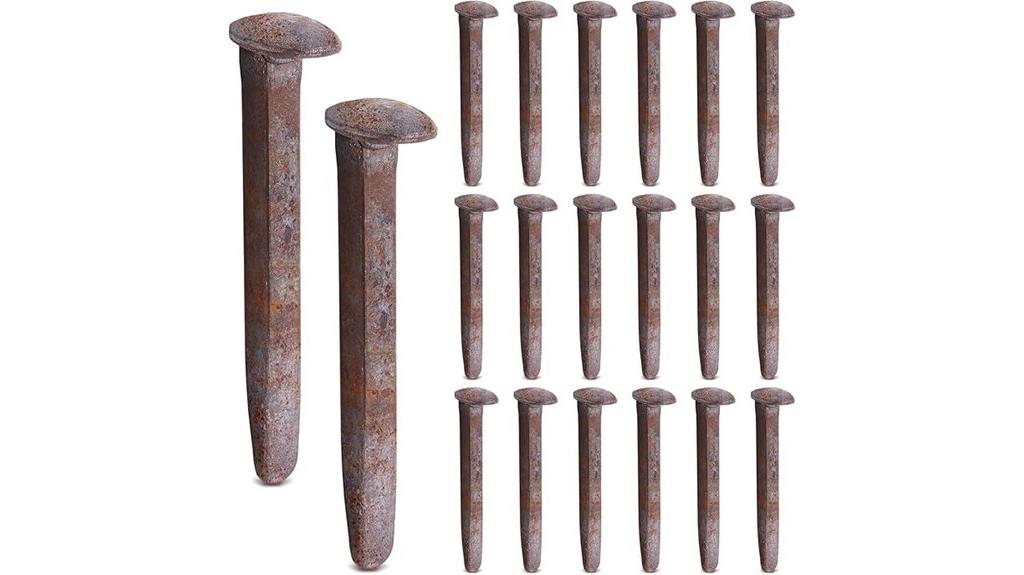 20 pack railroad spikes