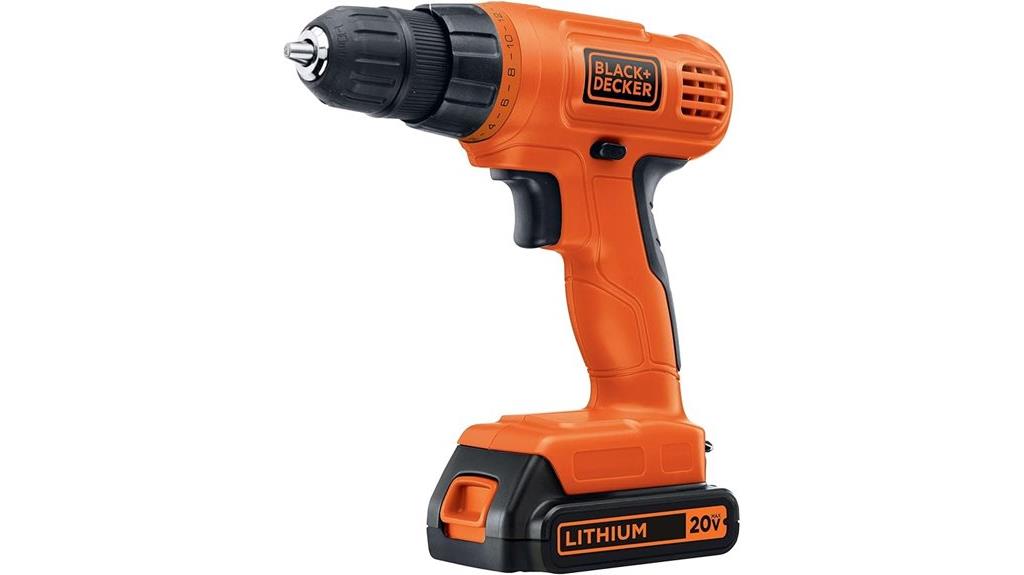 20v max cordless drill