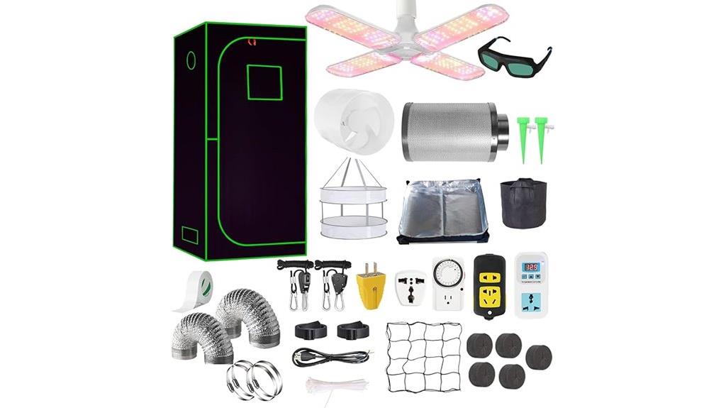 4x4 grow tent kit