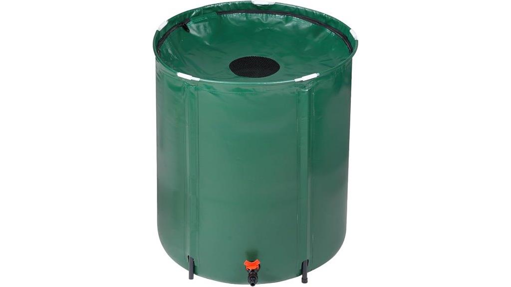 50 gallon collapsible rain barrel