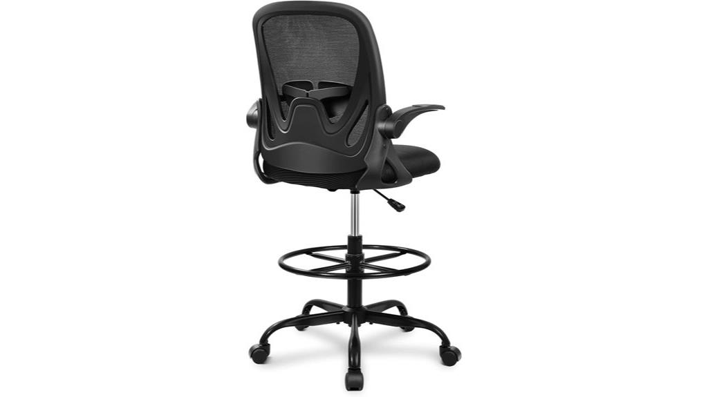 adjustable armrest lumbar support