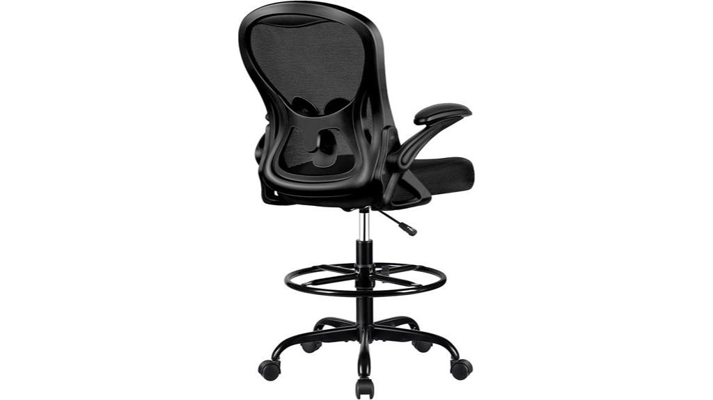 adjustable drafting chair features
