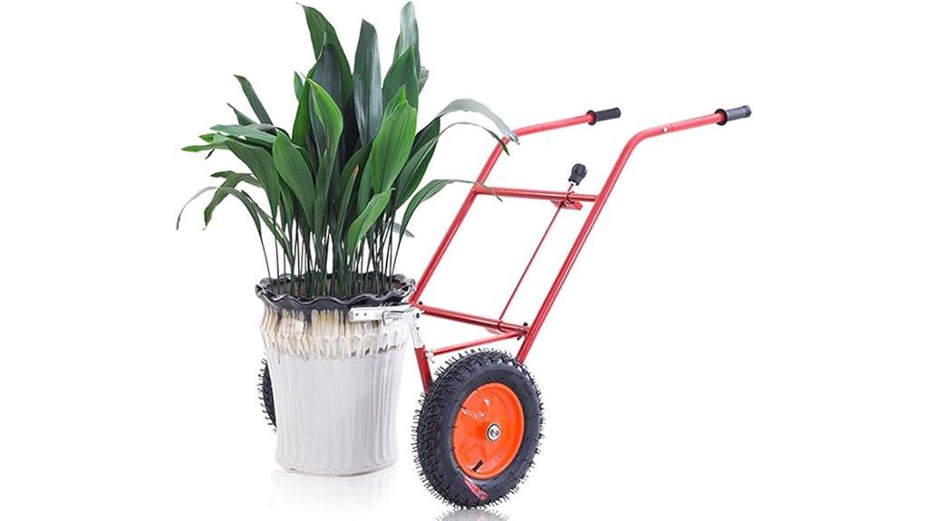 adjustable grip garden pot mover