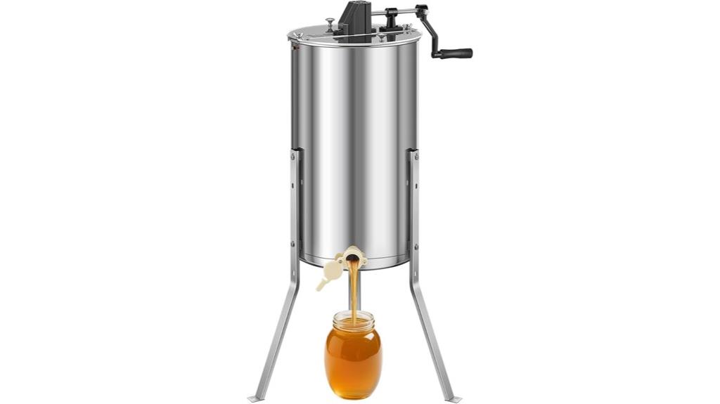 adjustable stand honey extractor