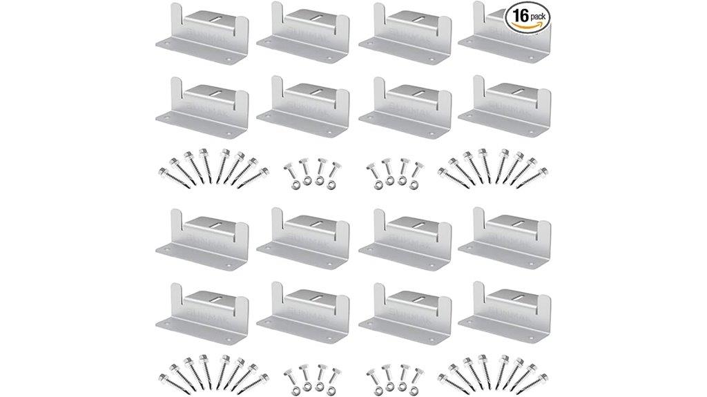 aluminum solar mounting brackets