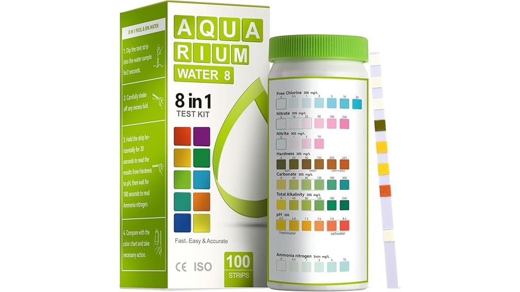 aquarium ammonia test strips