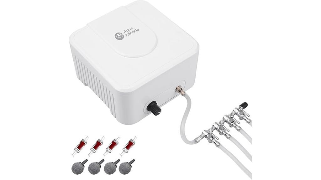 aquarium and hydroponic air pump