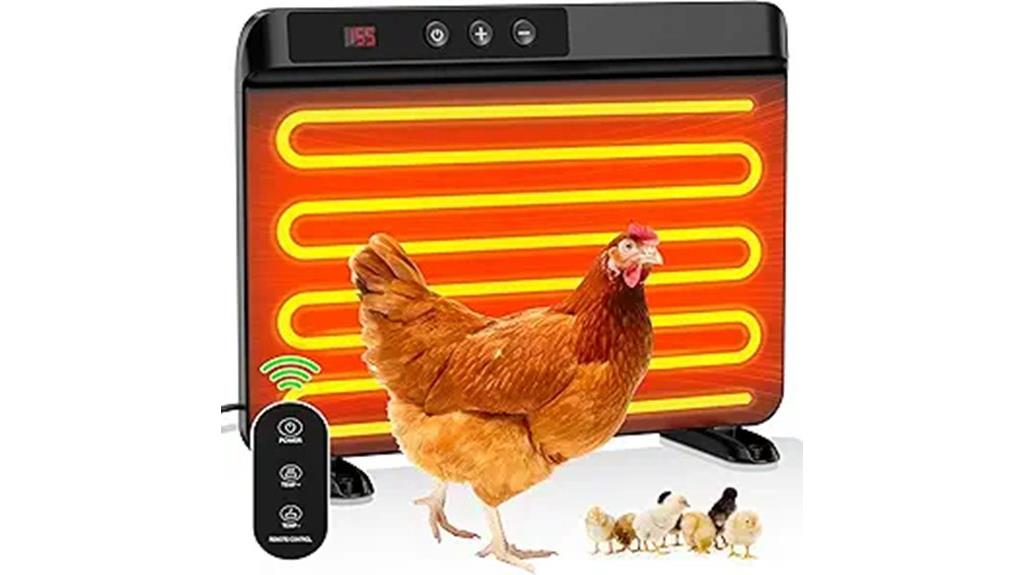 automated coop heating system