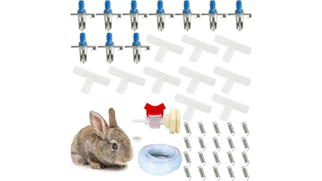 automated rabbit watering kit
