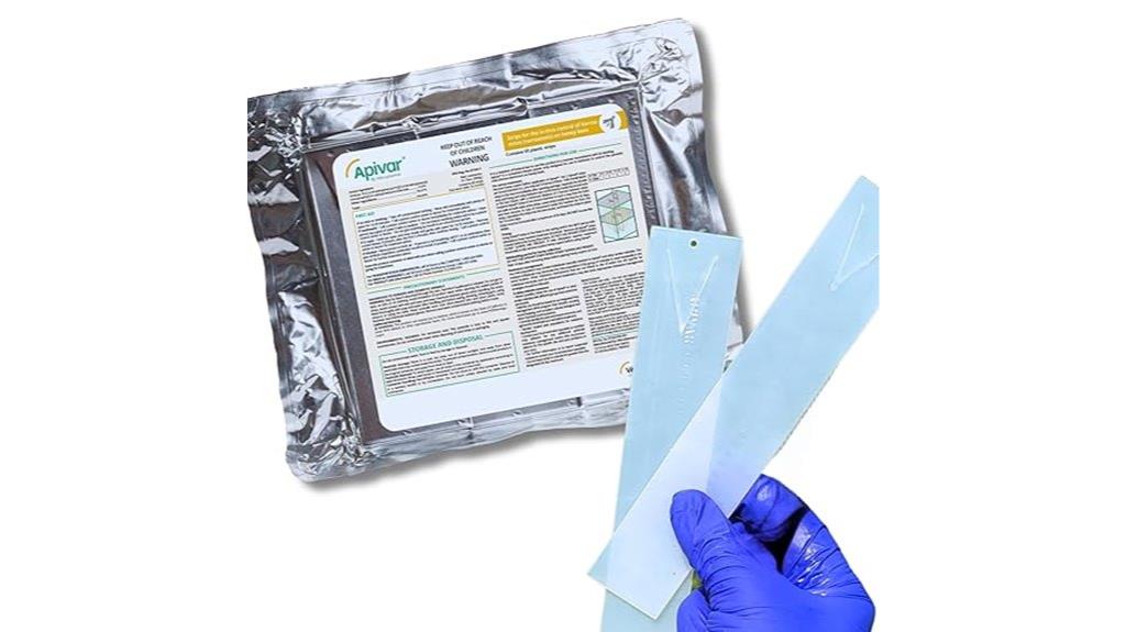 beekeeping mite treatment strips