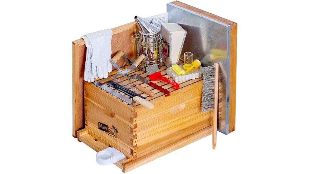 beginner bee hive set
