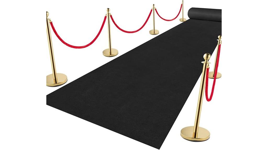 black 3x15 ft runner