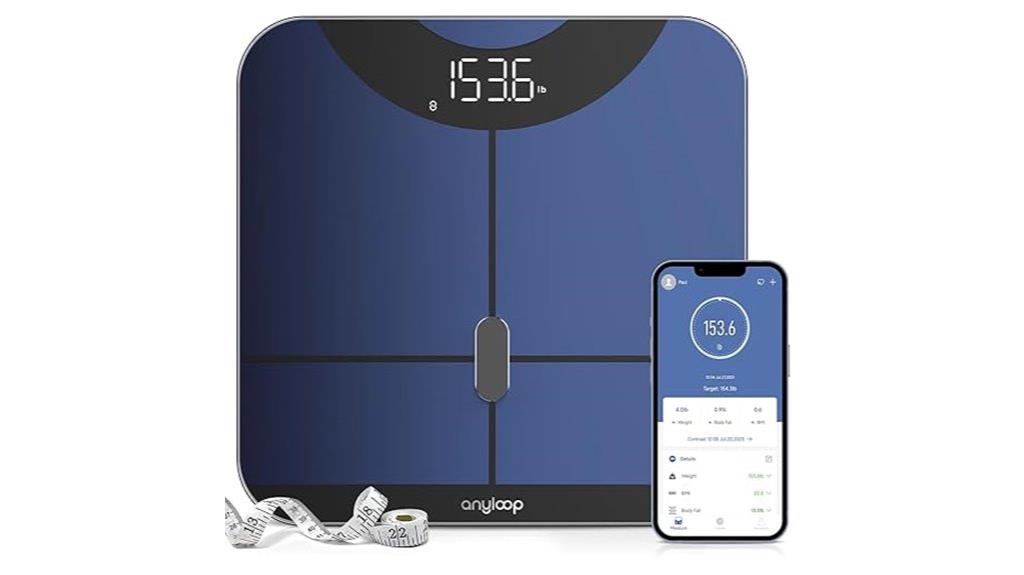 bluetooth body fat scale