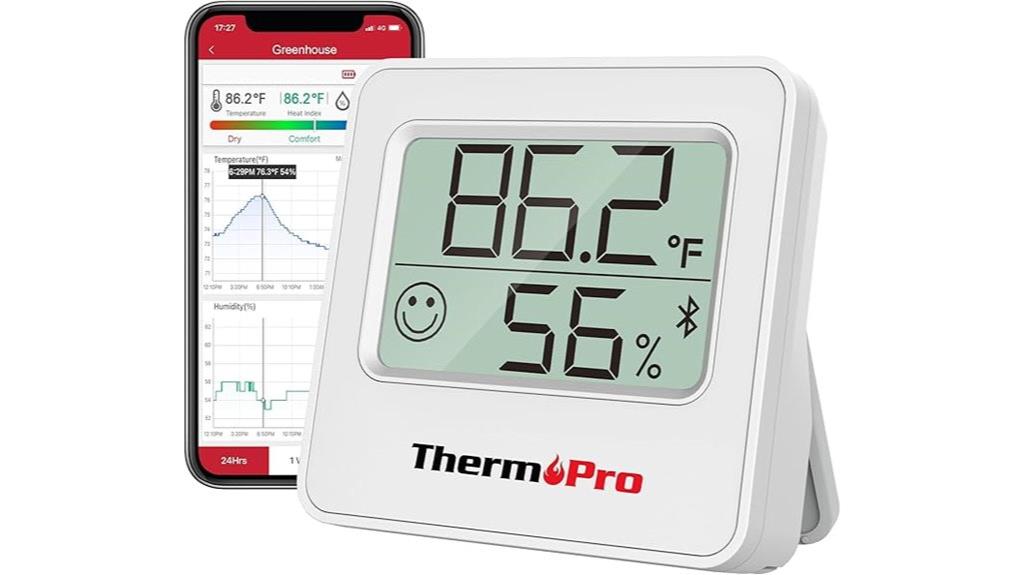bluetooth hygrometer thermometer