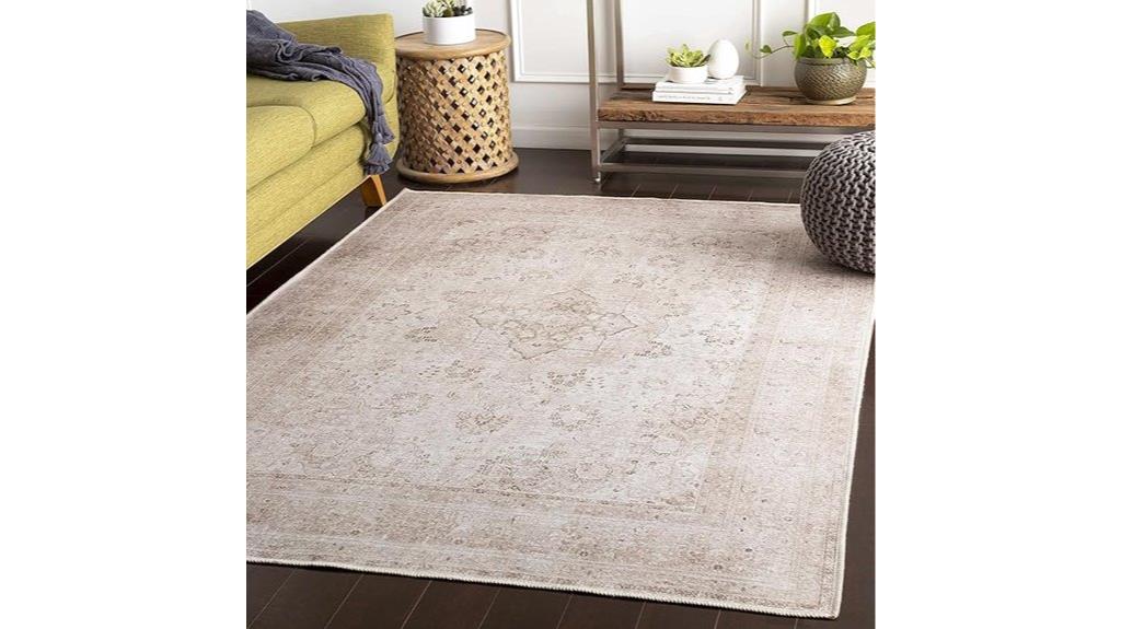 boho vintage faded rug