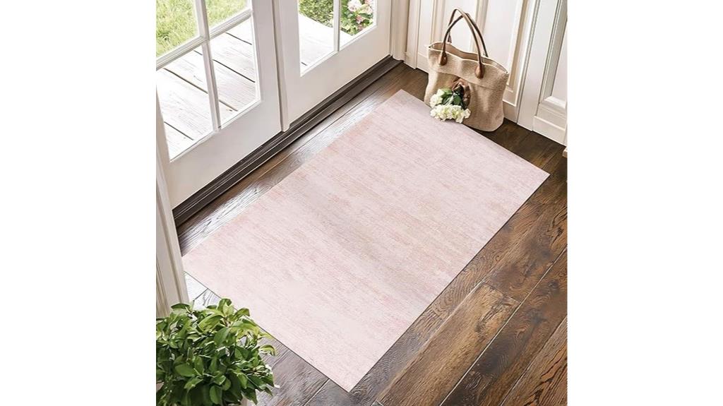 boho washable bedroom rug