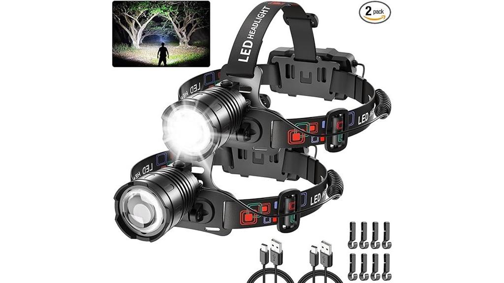bright rechargeable headlamps