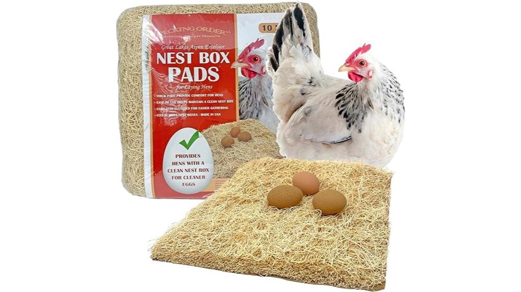 chicken nest pad set