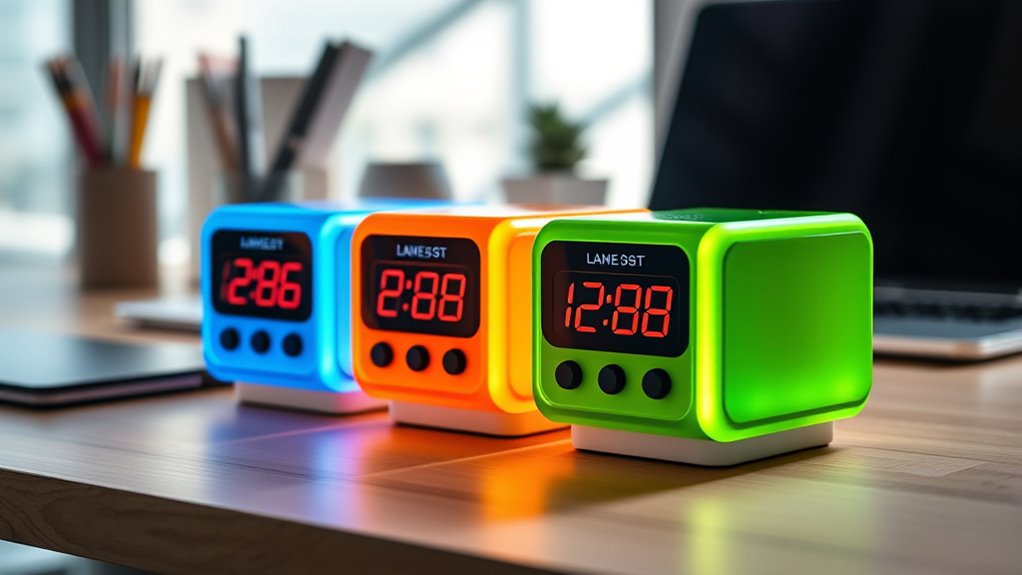 choose suitable timer features