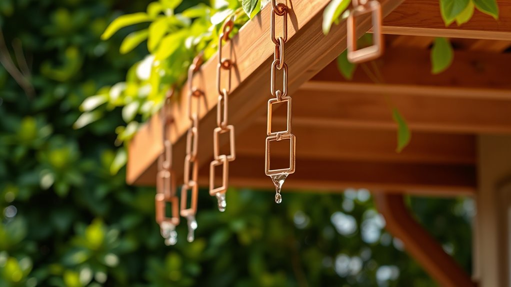 choosing durable copper rain chain