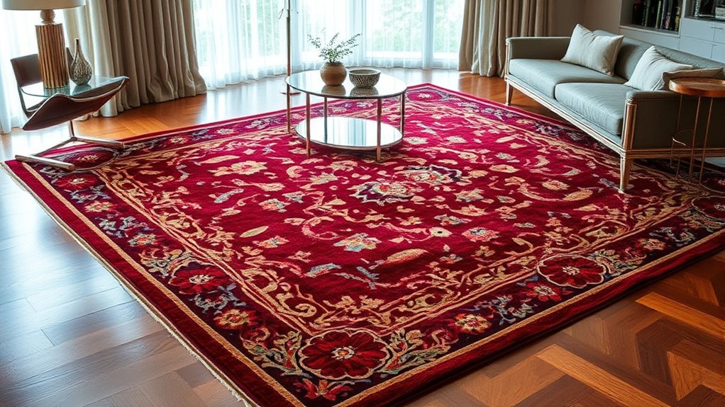 choosing the perfect silk rug