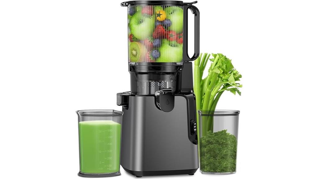 cold press juicer chute