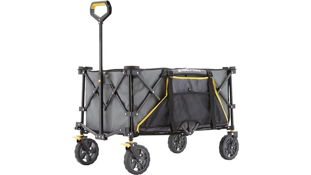 collapsible utility wagon bed