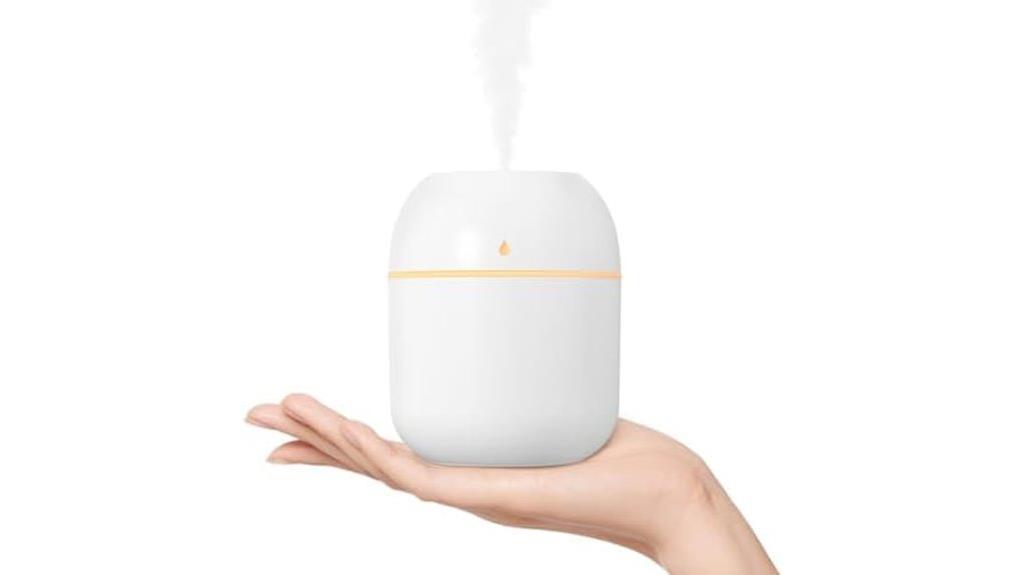 compact usb humidifier with modes
