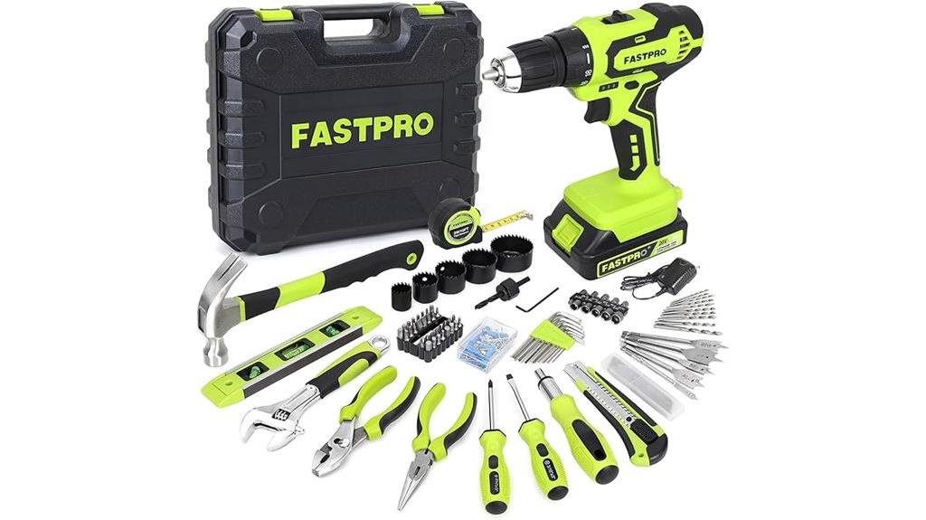 comprehensive 20v drill set