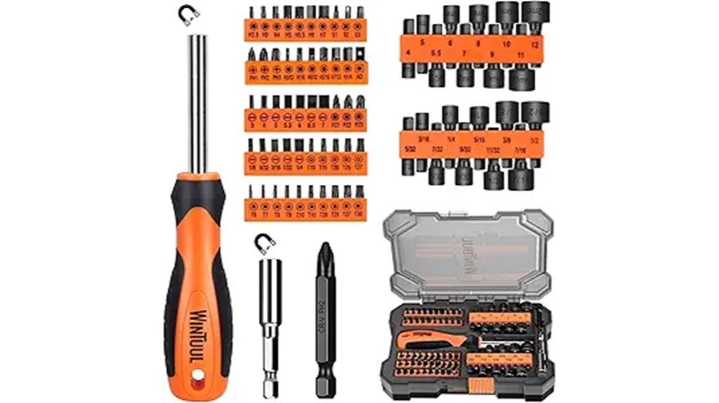 comprehensive 73 tool screwdriver set