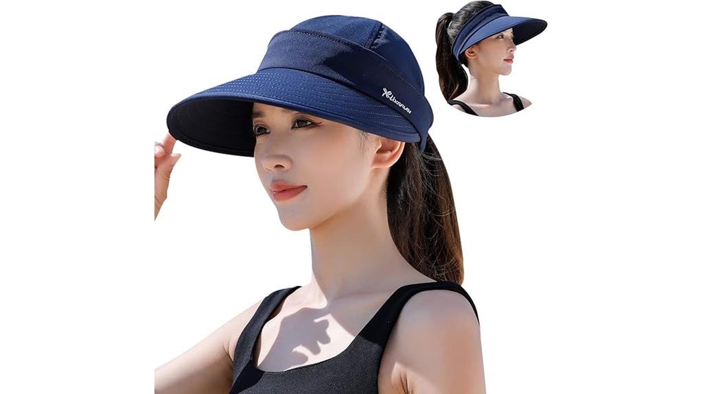 convertible wide brim hat