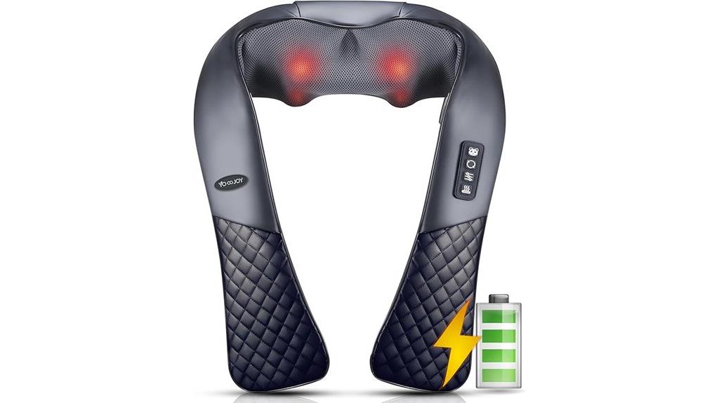 cordless heat neck massager