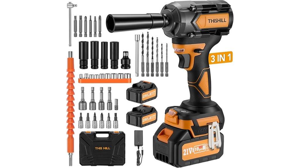 cordless impact wrench set