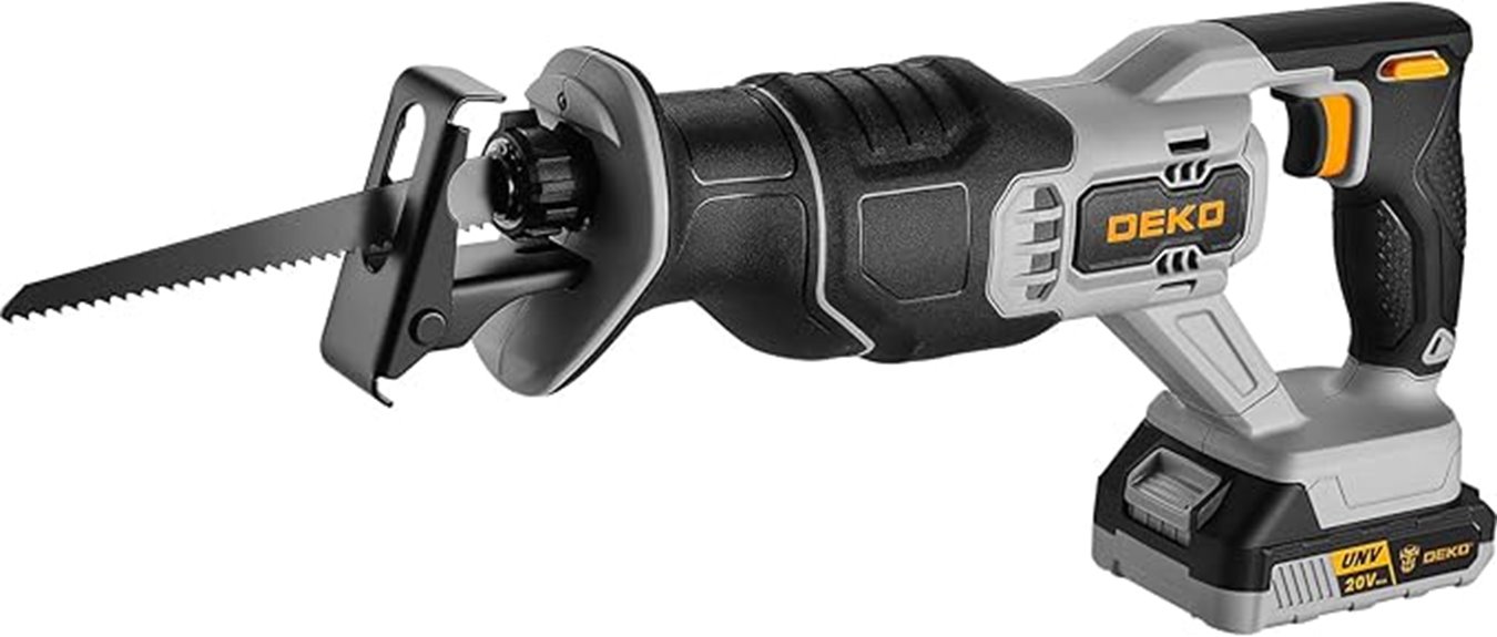 cordless lithium reciprocating saw