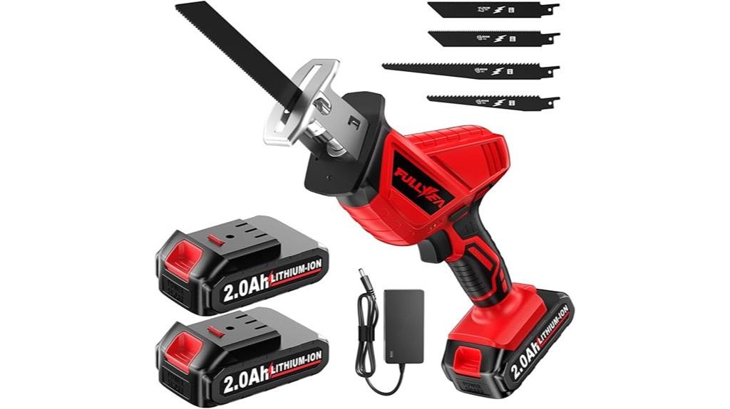 cordless reciprocating saw power