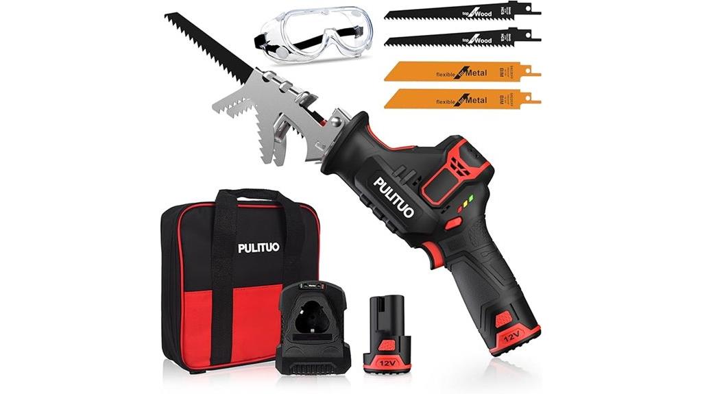 cordless reciprocating saw set