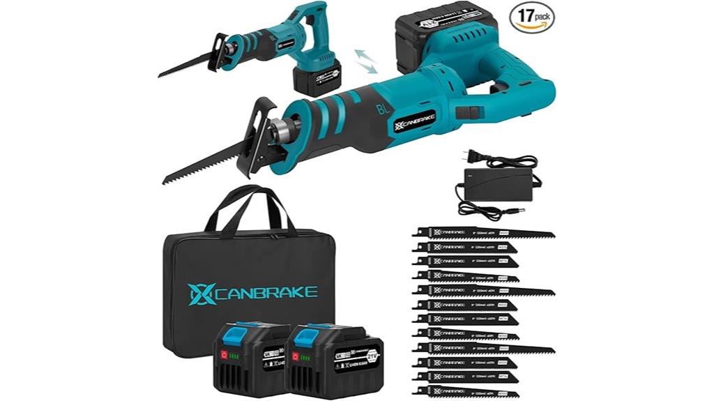cordless saw with extras