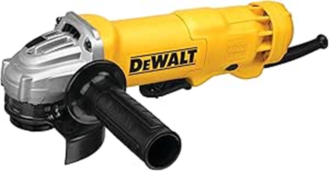 dewalt 4 5 inch grinder