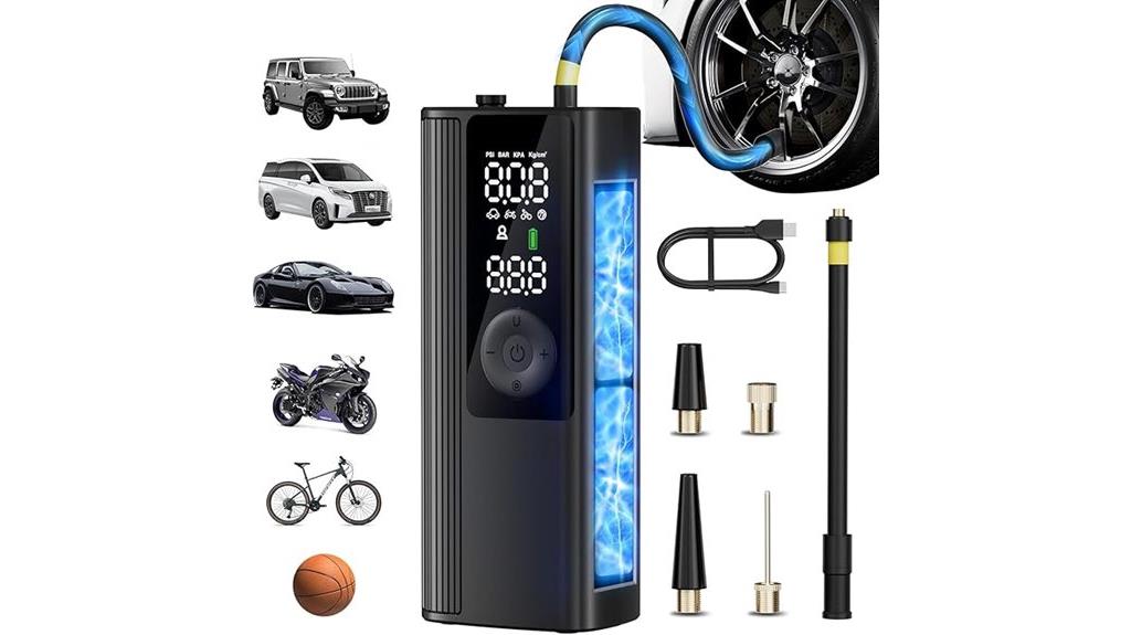 digital auto shut off inflator