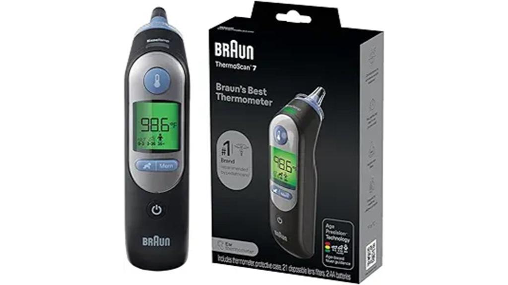digital ear temperature scanner