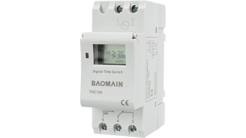 digital lcd power timer