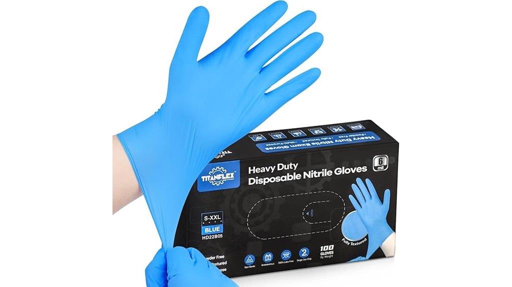 disposable nitrile gloves pack