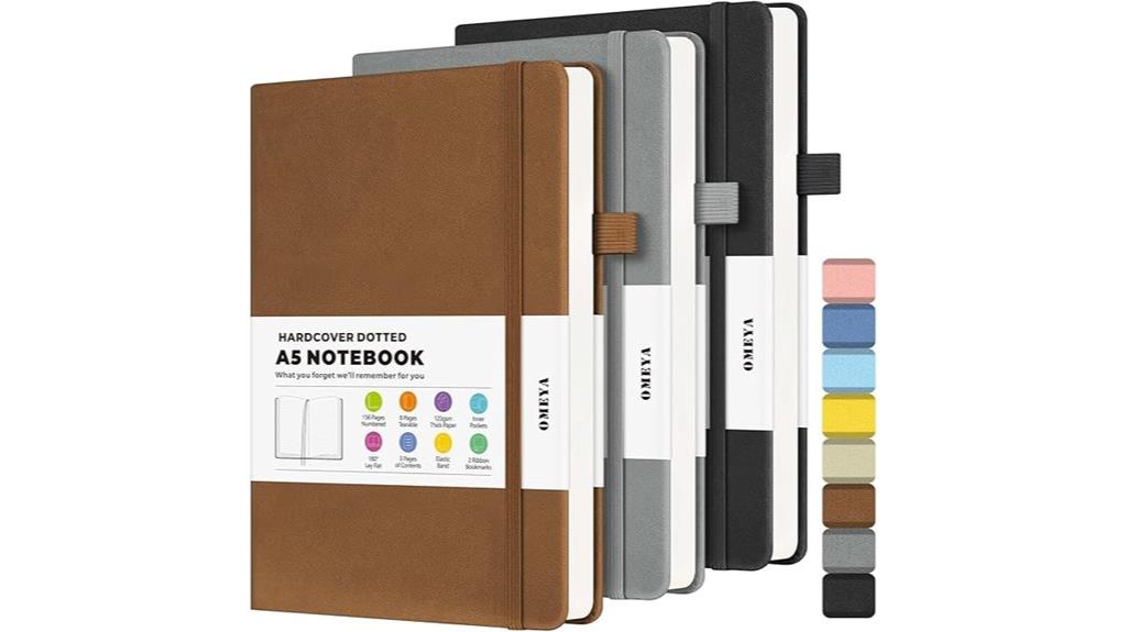 dotted bullet journal pack