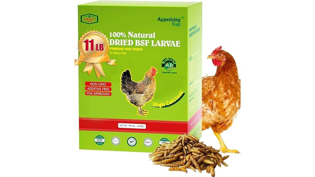 dried larvae high calcium